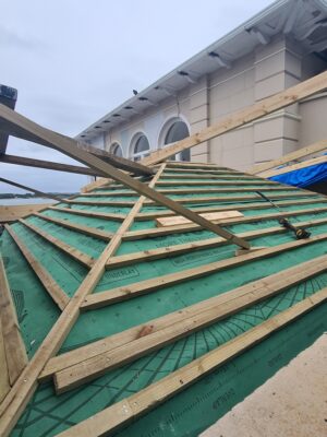 Reinstating pitched roof