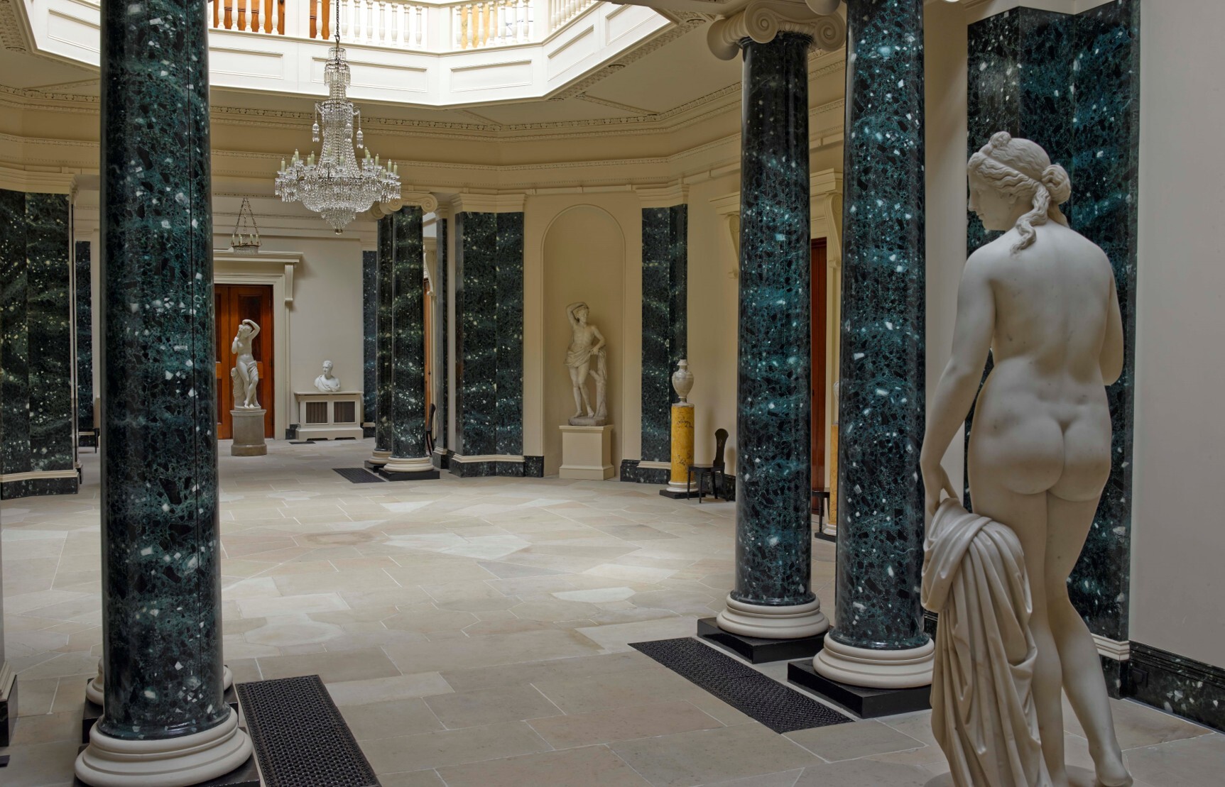 Mount Stewart's Central Entrance Hall post restoration. Photo by Frances Bailey.