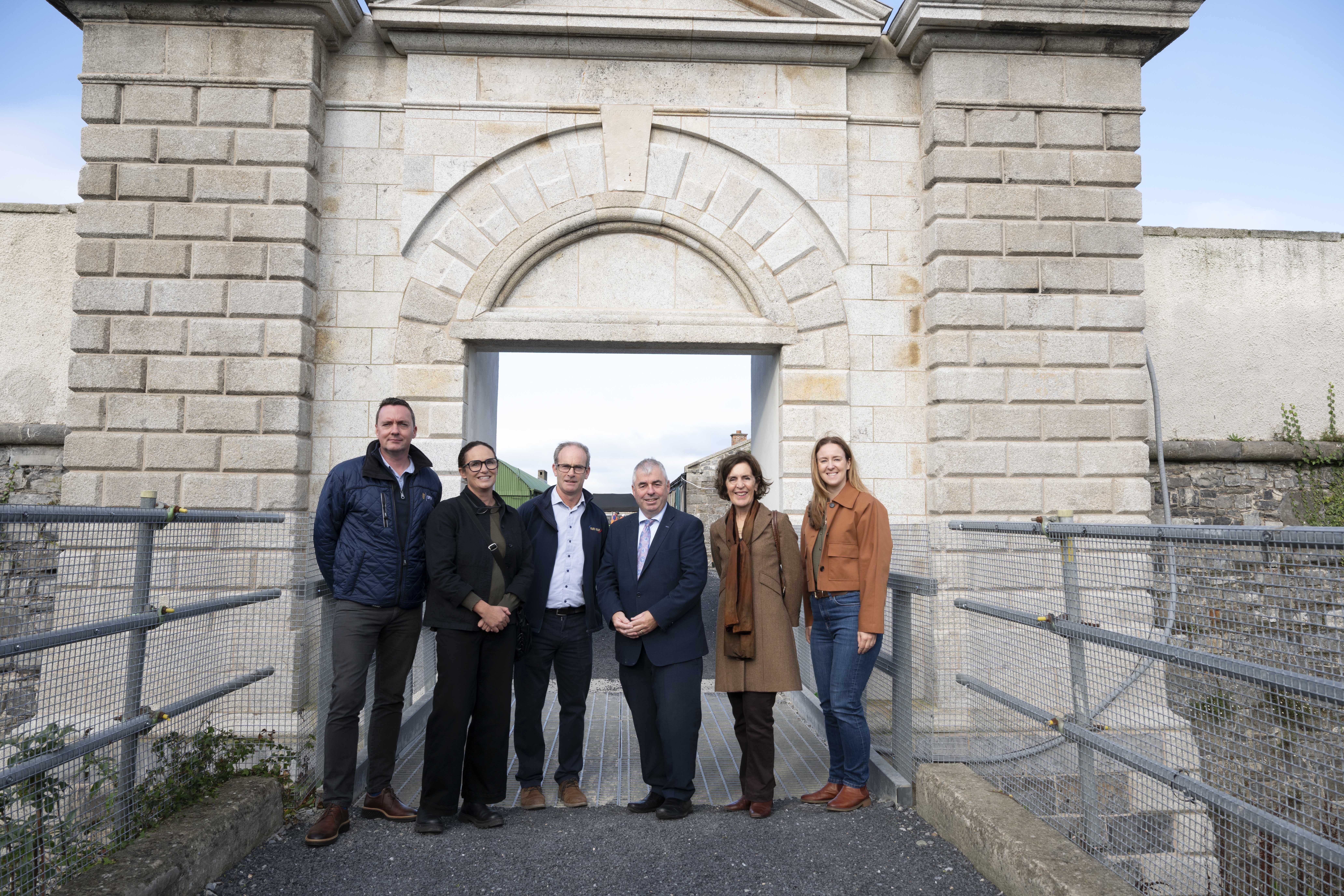 Paul McDonnell, OPW Phoneix Park Superintendent, Emmeline Henderson, Shane Nolan, Minister Moran, Jacqueline Hall and Audrey Farrell