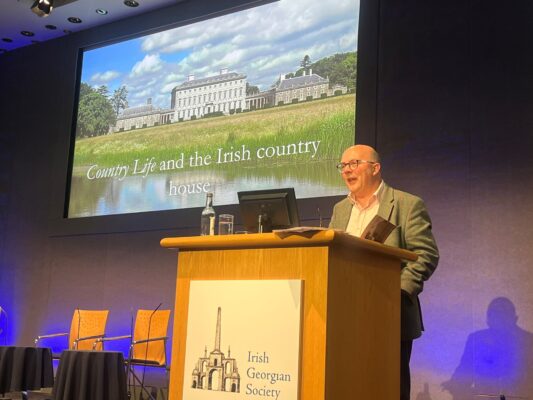 John Goodall talk ”Architecture and ancestry in Georgian Britain and Ireland”