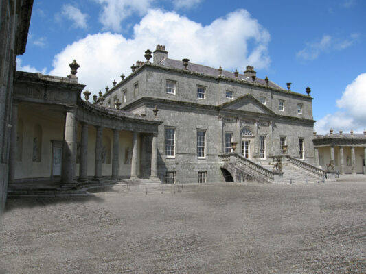 Russborough House tour including restored Vernet Drawing Room with Pat Murray