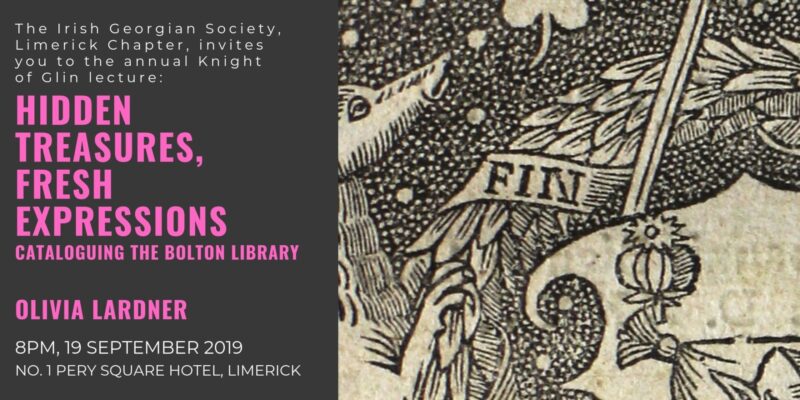 Knight of Glin Lecture: Hidden Treasures, Fresh Expression with Olivia Lardner