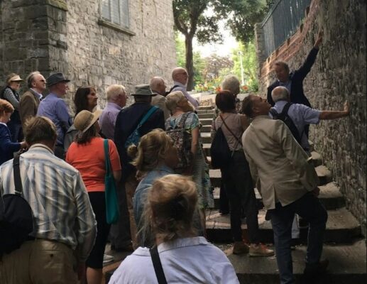 Walking tour with Arran Henderson for Bloomsday
